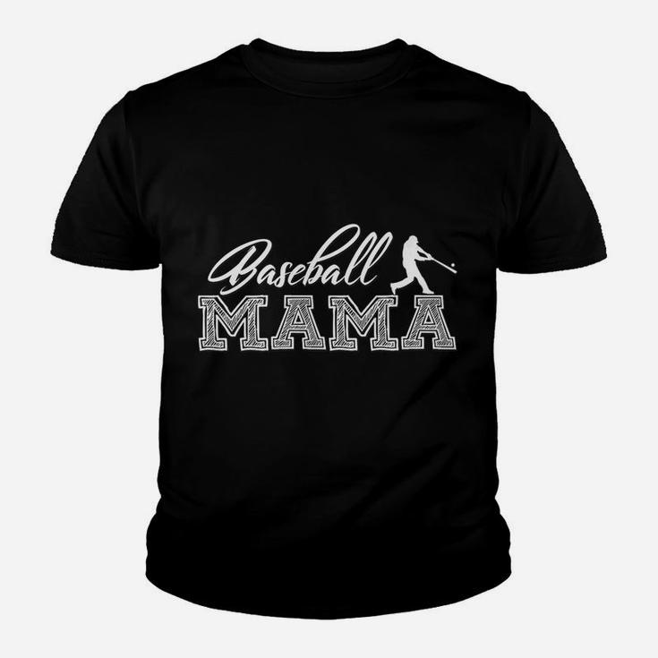Baseball Mama Son Baseball Player Mothers Day Hallowee Youth T-shirt