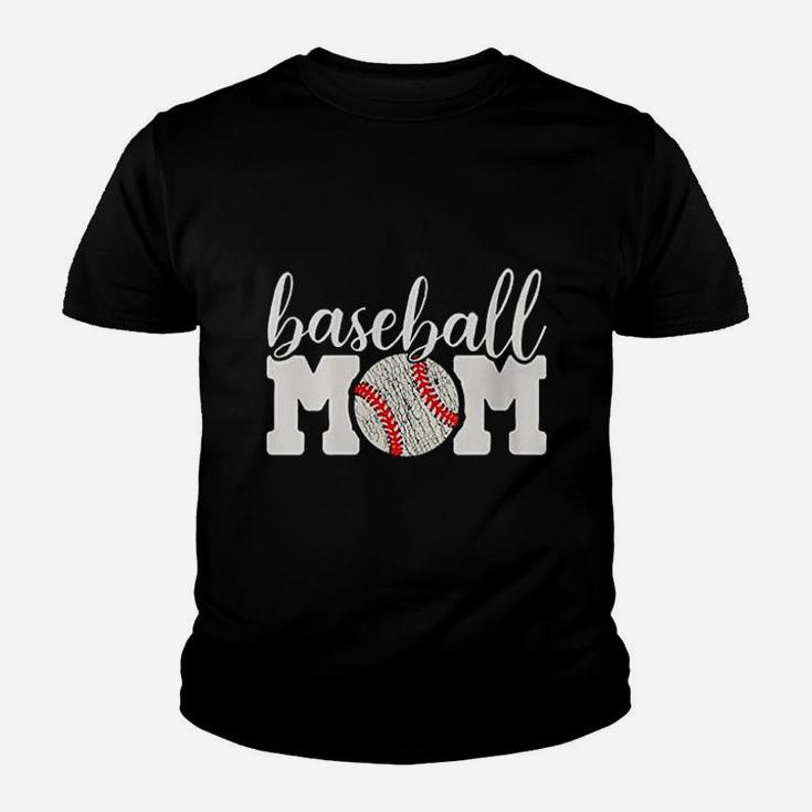 Baseball Mom Gift Cheering Mother Of Boys Youth T-shirt