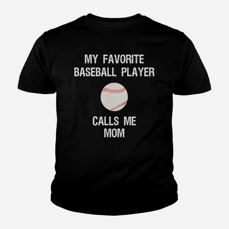 Baseball Mom Shirt - Funny Proud Baseball Mom Favorite Youth T-shirt
