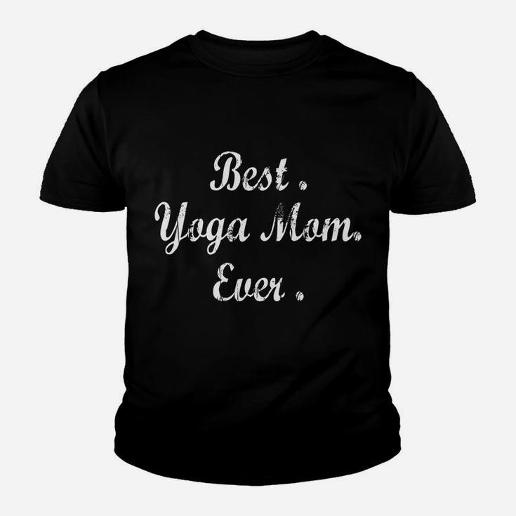 Best Yoga Mom Sport Gift For Mama Mothers Day Youth T-shirt