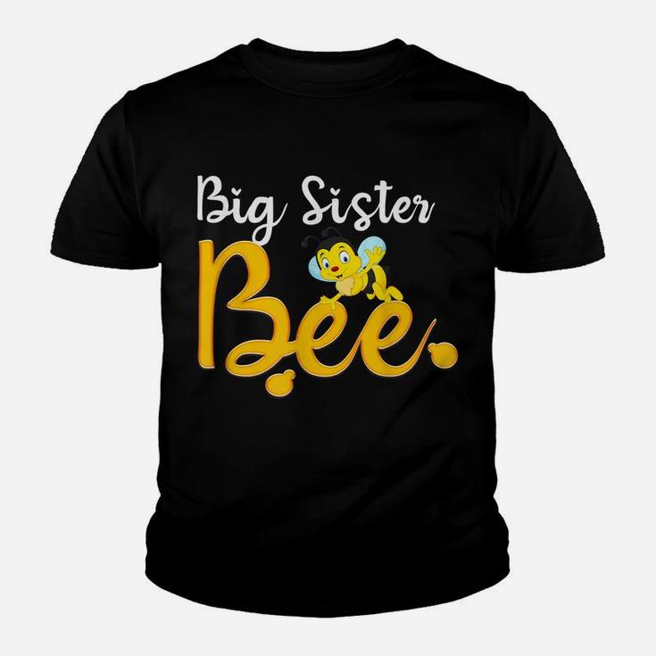 Big Sister Bee Matching Family First Bee Day Outfits Youth T-shirt