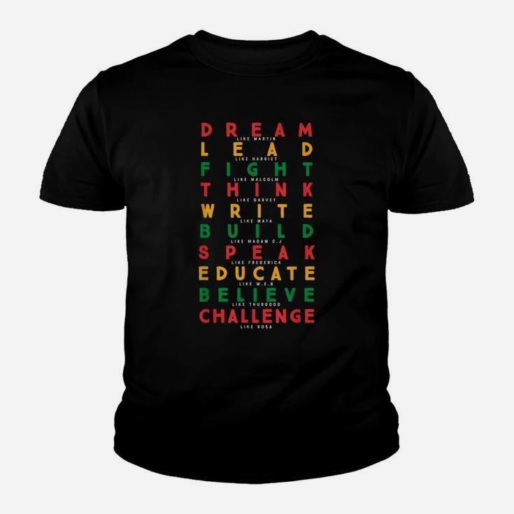 Black History Month African American Country 2019 Youth T-shirt