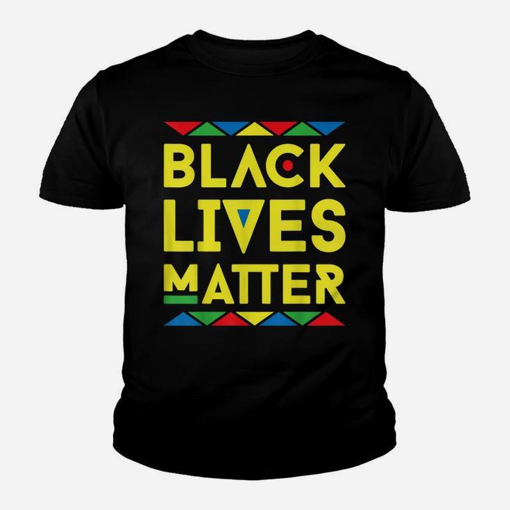 Black Lives Matter Equality Black Pride Melanin Shirt Gift Youth T-shirt