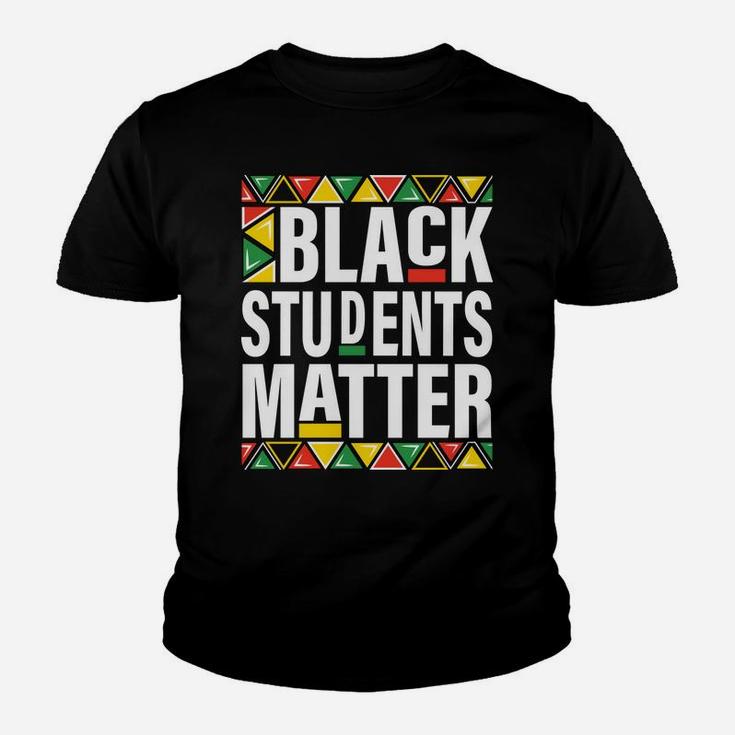 Black Students Matter Black History Month Pride Women Men Youth T-shirt