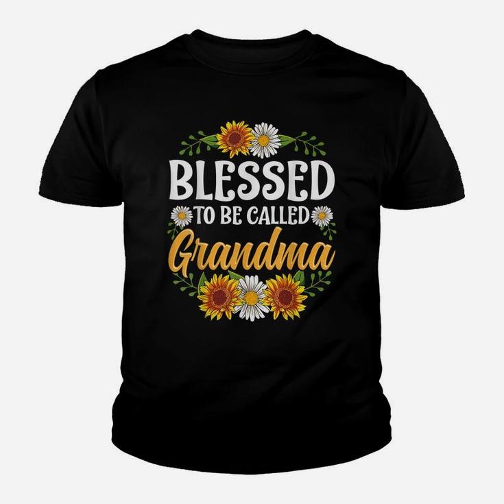 Blessed To Be Called Grandma Shirt Christmas Thanksgiving Youth T-shirt