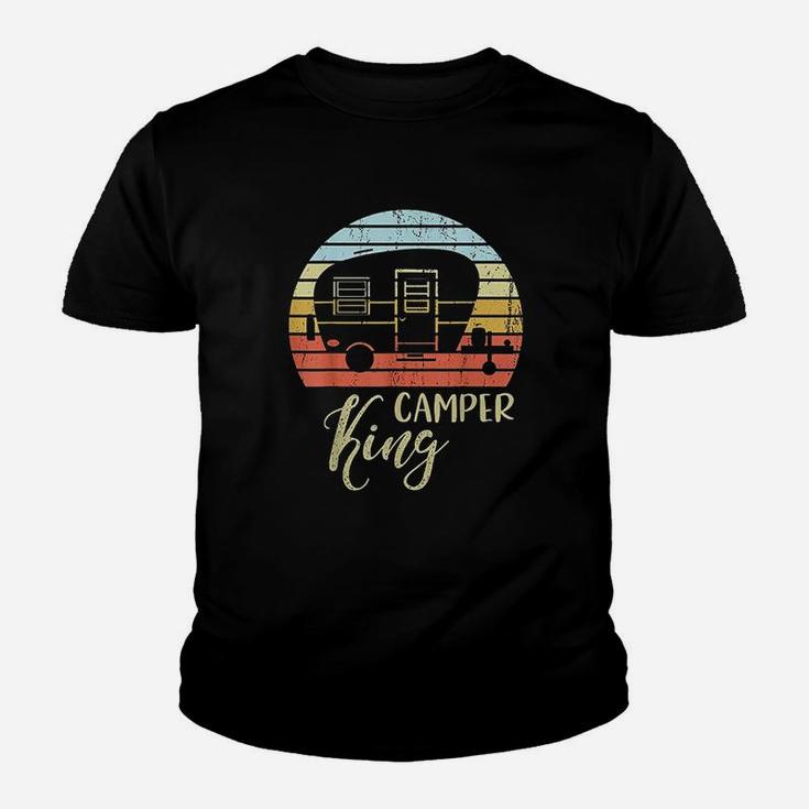 Camper King Classy Sassy Smart Assy Matching Couple Camping Youth T-shirt