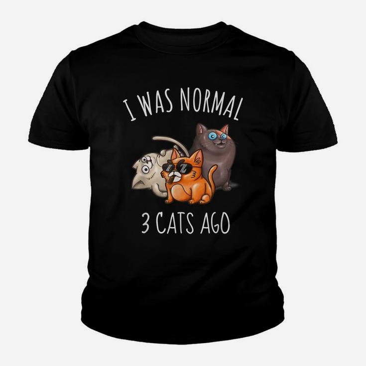 Cat Shirts Women Funny Cat Mom Dad Crazy Cat Lady Gift Shirt Youth T-shirt
