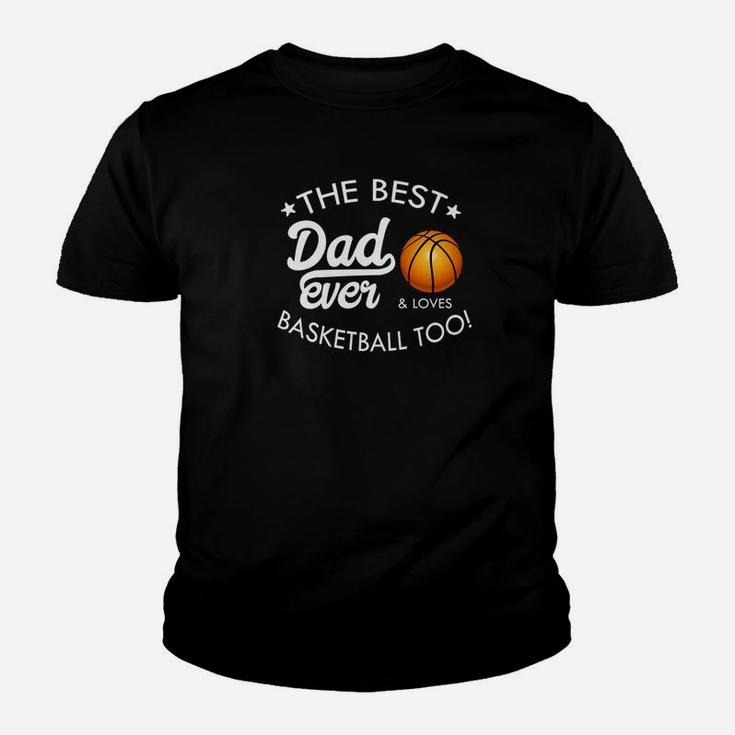 Dad Best Dad Ever Basketball Lover Premium Youth T-shirt
