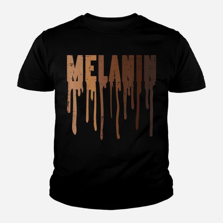 Dripping Melanin Black African Pride Black Lives Matter Gift Youth T-shirt