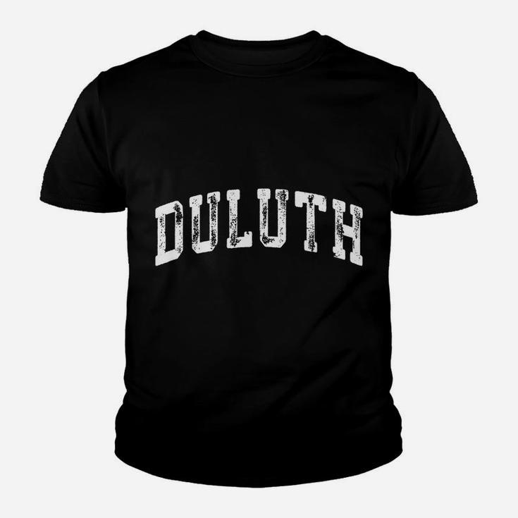 Duluth Minnesota Vintage Nautical Crossed Oars Youth T-shirt