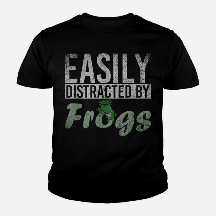 Easily Distracted By Frog Youth T-shirt