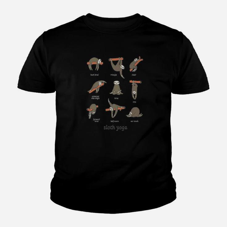 Eecute Sloth Sloth Yoga Definitive For Men Women Youth T-shirt