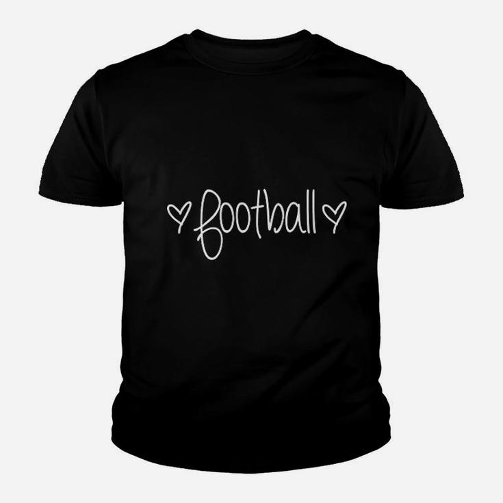 Football Mom Wife Just A Girl That Loves Football Sports Youth T-shirt
