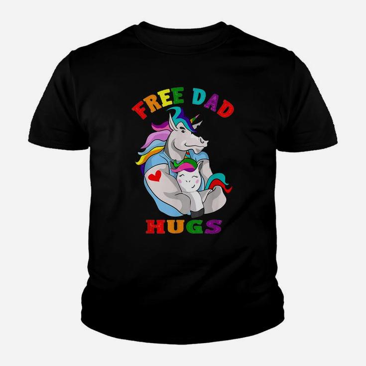 Free Dad Hugs Lgbt Gay Pride Youth T-shirt