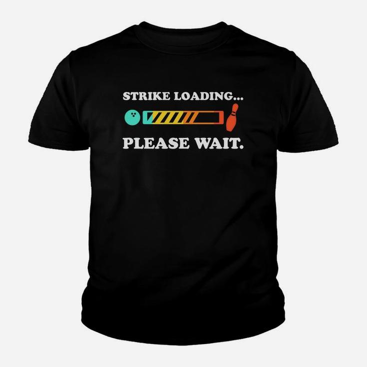 Funny Bowling Strike Loading Please Wait Youth T-shirt