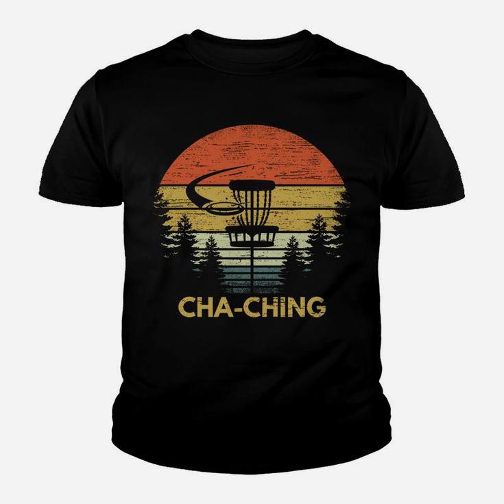 Funny Cha-Ching Disc Golf Basket Satisfying Sound Gift Youth T-shirt