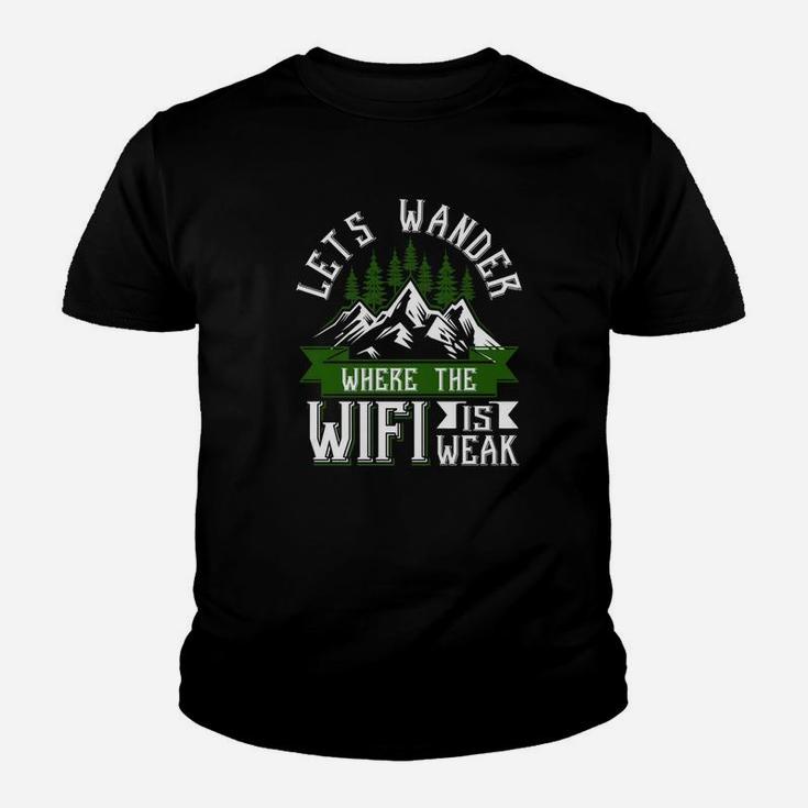 Funny Hiking Hike Mountains Nature Lover Tee Youth T-shirt