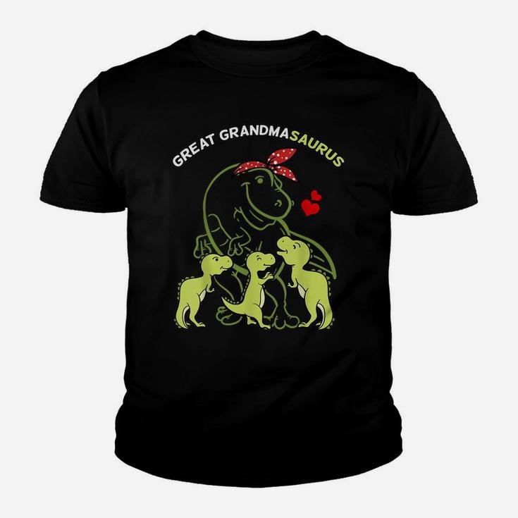 Great Grandmasaurus Great Grandma Tyrannosaurus Dinosaur Youth T-shirt