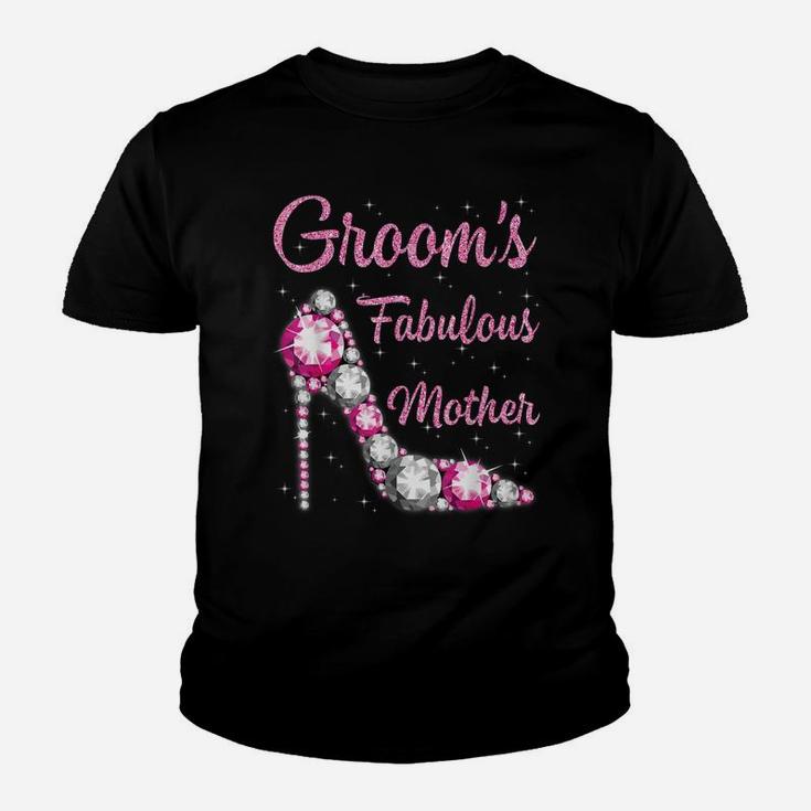 Groom's Fabulous Mother Happy Wedding Marry Vintage Shirt Youth T-shirt