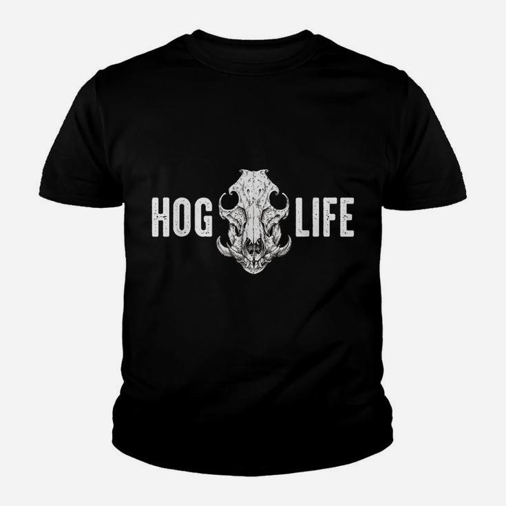 Hog Life Hog Hunter Javelina Hunting - Wild Boar Pigs Youth T-shirt