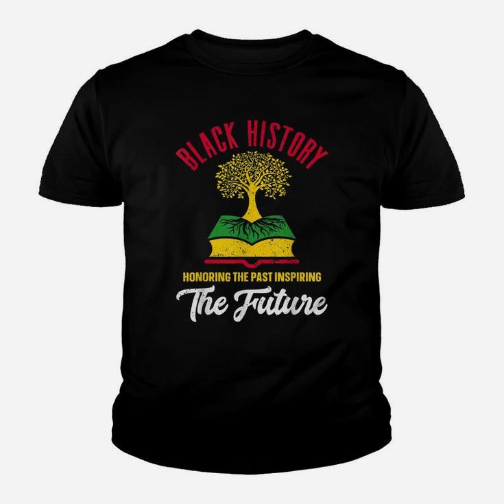 Honoring Past Inspiring Future Black History Month Youth T-shirt
