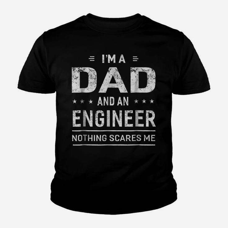I'm A Dad And Engineer T-Shirt For Men Father Funny Gift Youth T-shirt