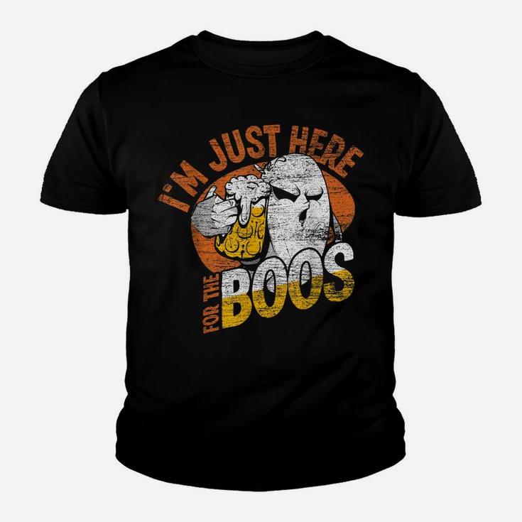 Im Just Here For The Boos Ghost Youth T-shirt
