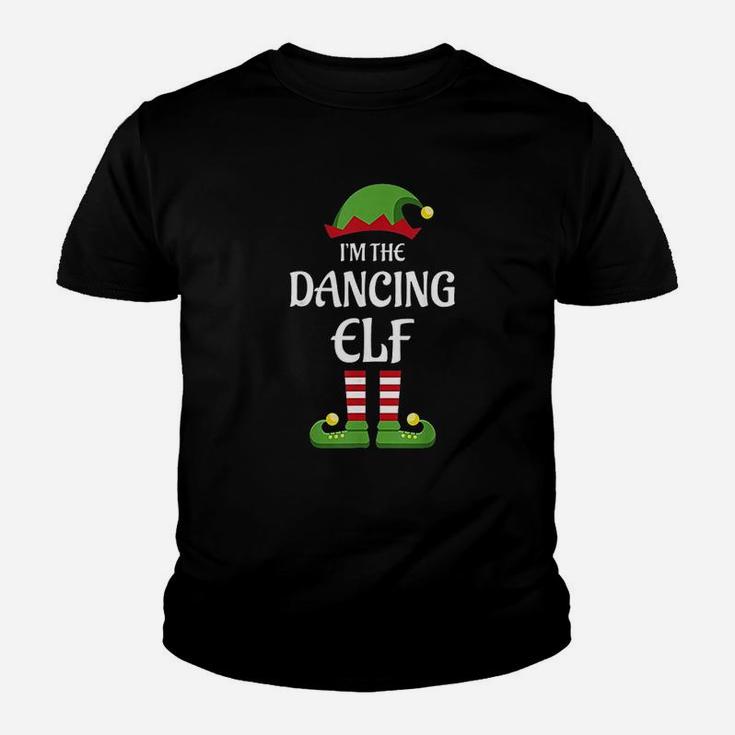 Im The Dancing Elf Matching Family Christmas Gift Dance Youth T-shirt