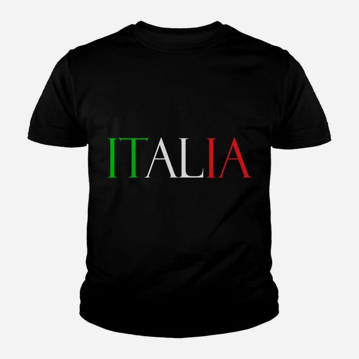 Italia Italy Flag Green White Red Sweatshirt Youth T-shirt