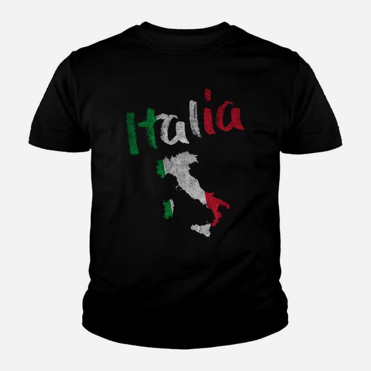 Italian T Shirts Italia Italy Vintage Distressed Flag Gift Sweatshirt Youth T-shirt