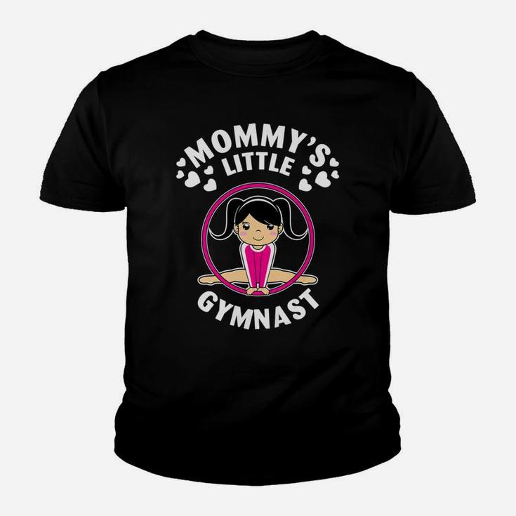 Kids Gymnastics Girls Mommys Little Gymnast Tee Youth T-shirt