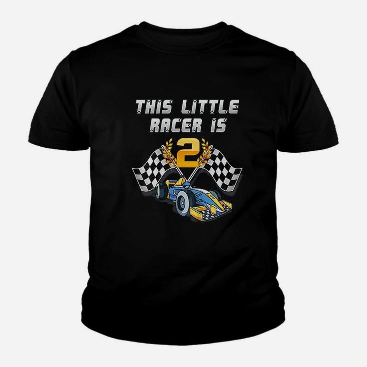 Kids Sports Car Racing Birthday Race Driver 2 Years Old Youth T-shirt