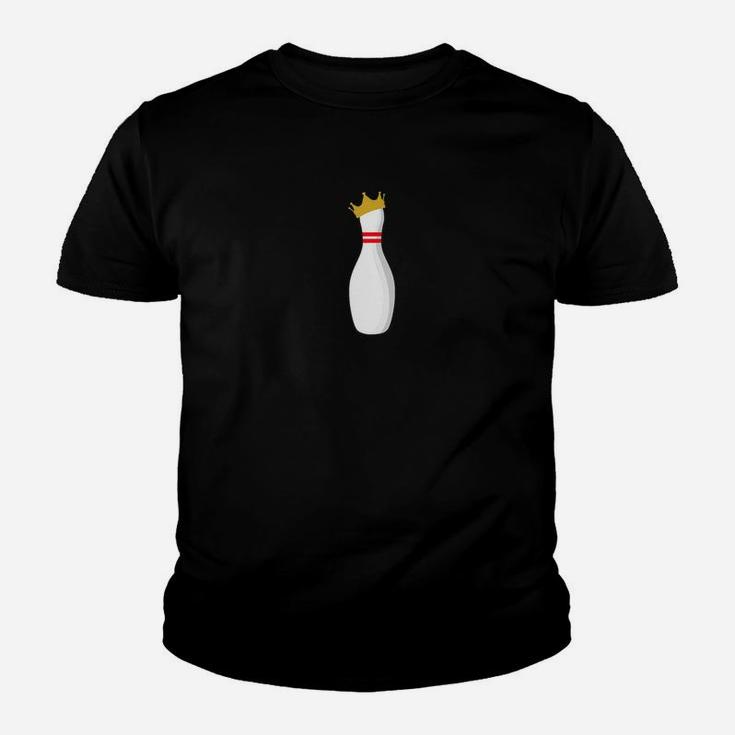 King Bowling Pin Funny Graphic Strikes Turkeys Tee Youth T-shirt