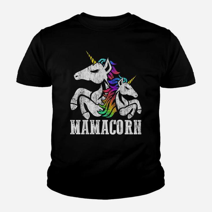 Mamacorn Unicorn Mom Baby Mommy Motherhood Christmas Gift Youth T-shirt
