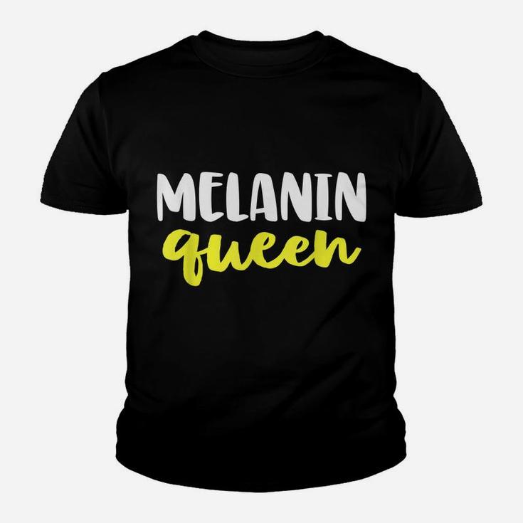 Melanin Queen Shirt For Women Pride Black History Month Youth T-shirt