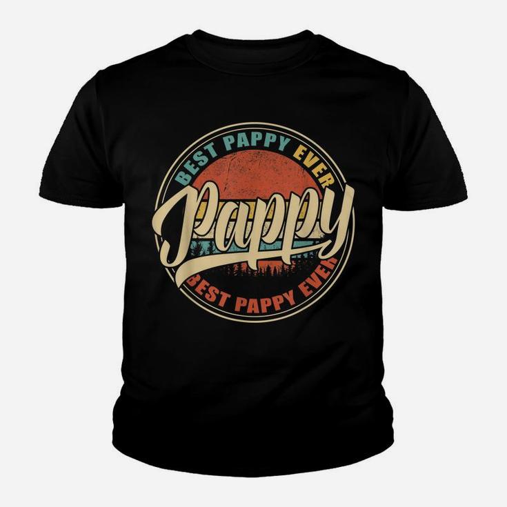 Mens Best Pappy Ever Funny Xmas Dad Papa Grandpa Christmas Gifts Youth T-shirt