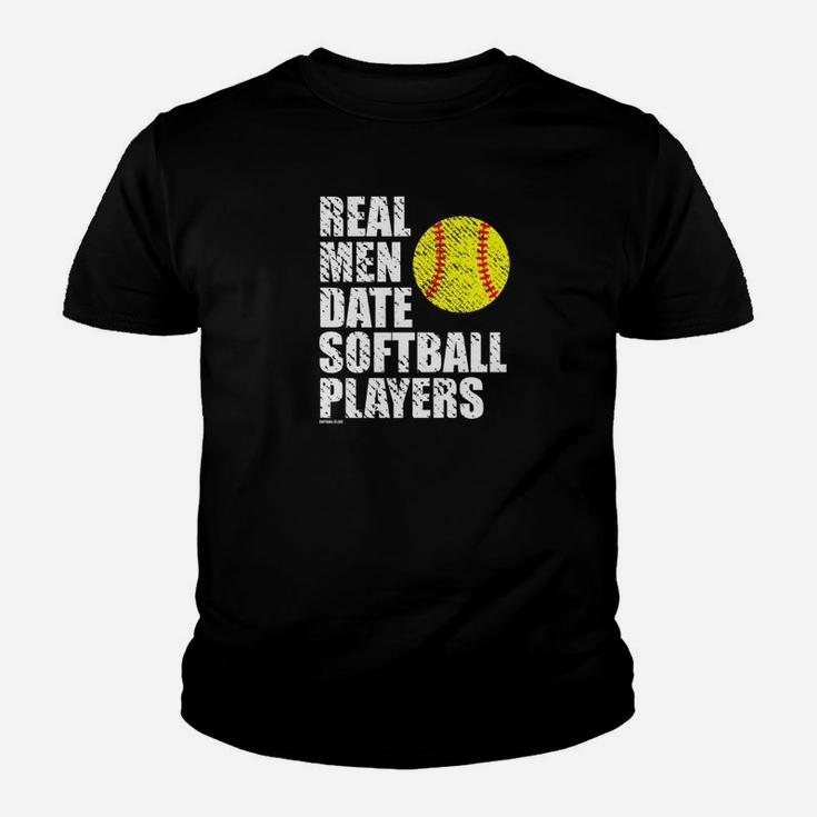 Mens Funny Softball Cool Gift For Husband Boyfriend Youth T-shirt