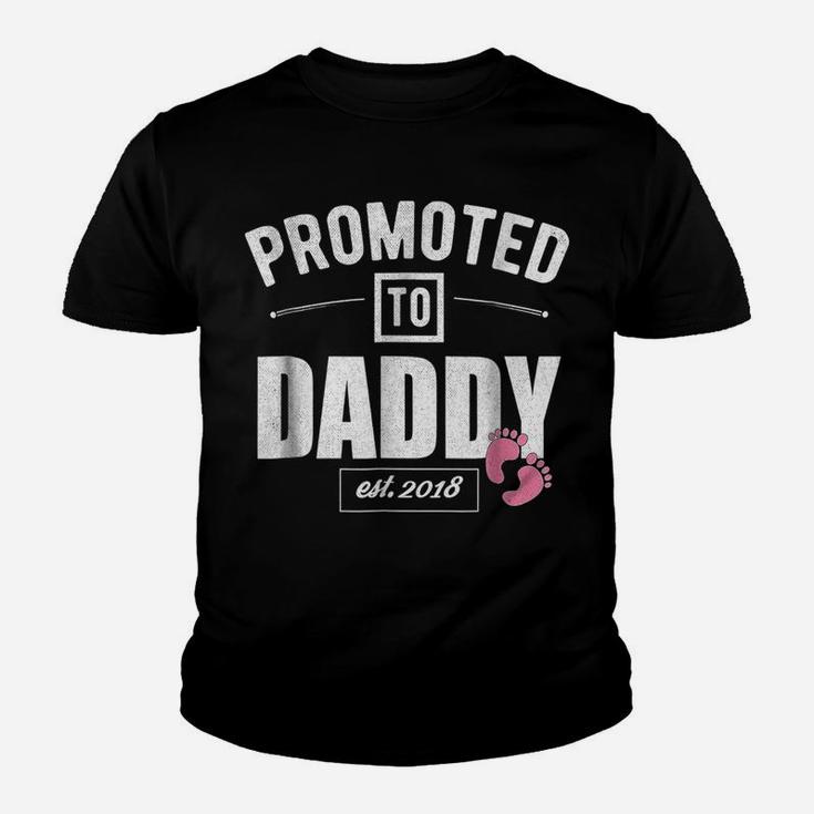 Mens Vintage Promoted To Daddy Its A Girl 2018 New Dad Shirt Youth T-shirt