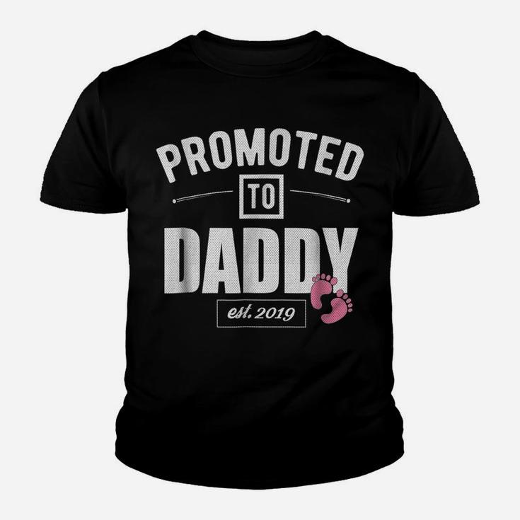 Mens Vintage Promoted To Daddy Its A Girl 2019 New Dad Shirt Youth T-shirt
