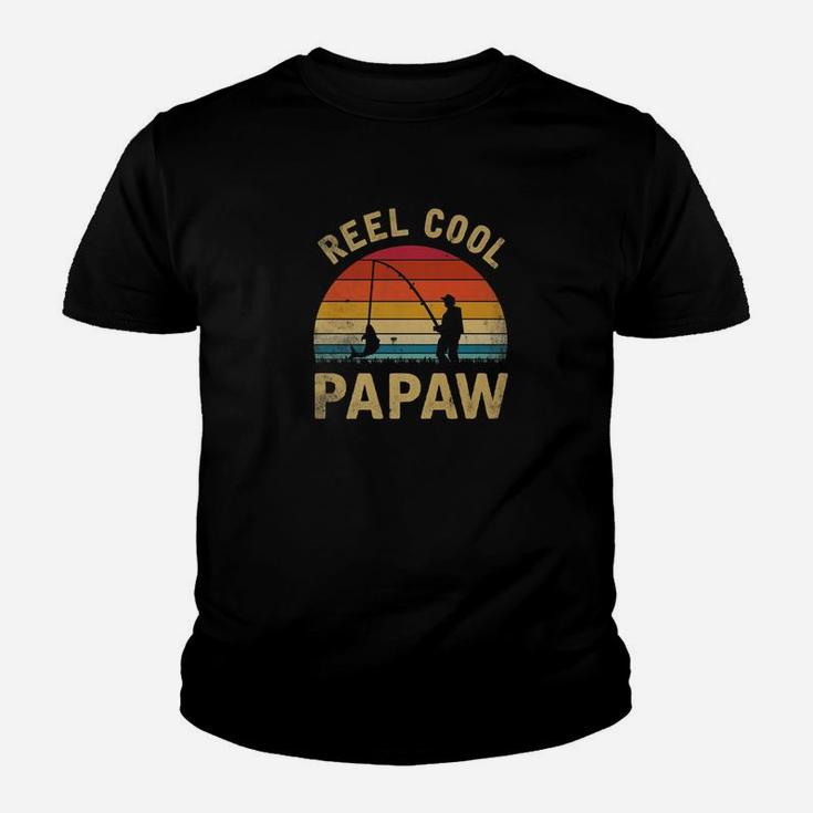 Mens Vintage Reel Cool Papaw Fish Fishing Shirt Fathers Day Gift Youth T-shirt