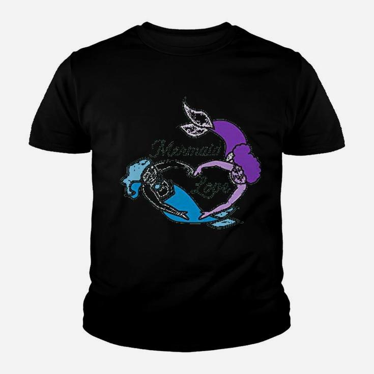 Mermaid Love Mermaids Water Ocean Sea Cute Swimming Youth T-shirt