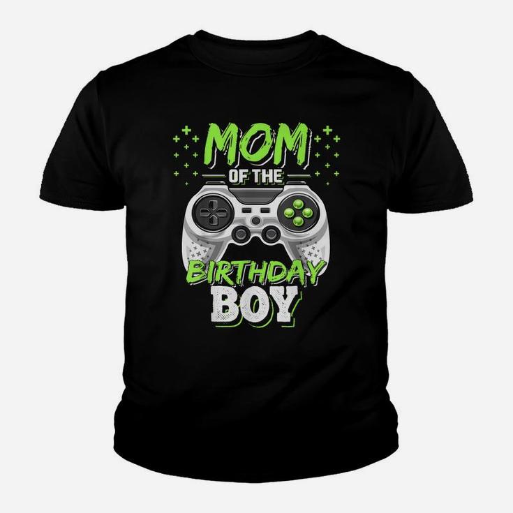 Mom Of The Birthday Boy Matching Video Gamer Birthday Party Youth T-shirt