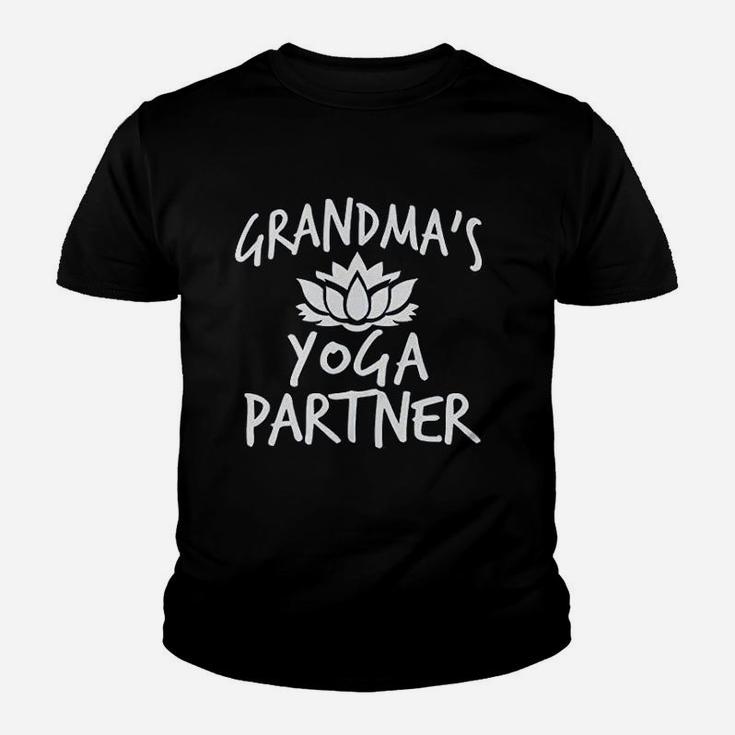 Mommys Grandmas Or Aunties Yoga Partner Youth T-shirt