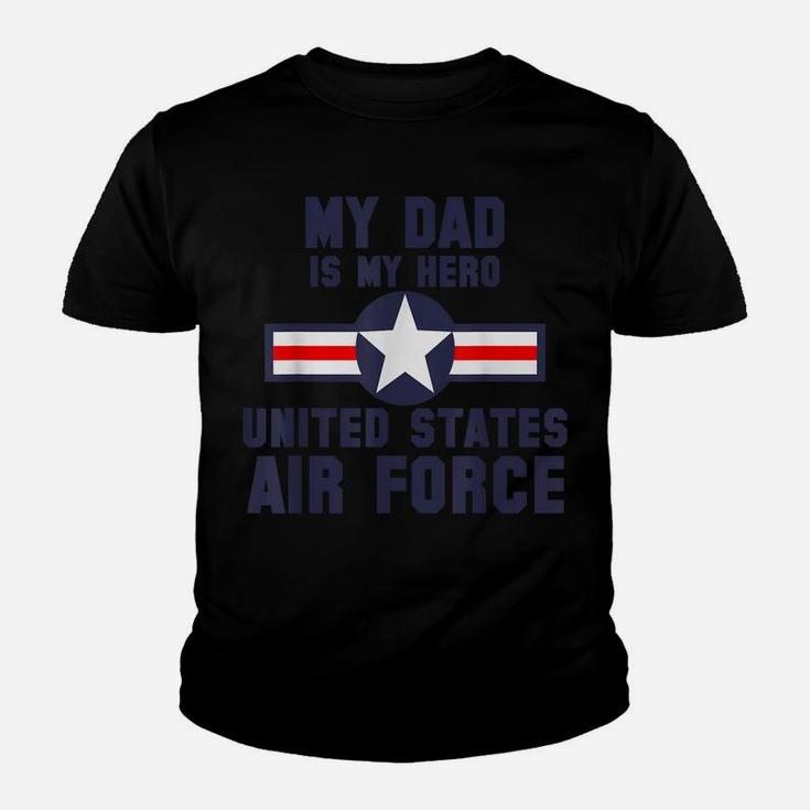 My Dad Is My Hero United States Air Force Vintage Youth T-shirt