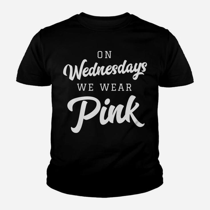 On Wednesdays We Wear PINK Youth T-shirt