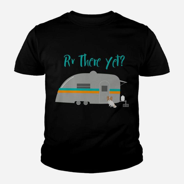 Papillon Dog Rv Funny Camping Travel Youth T-shirt