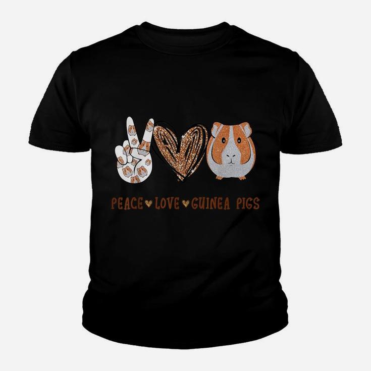 Peace Love Guinea Pigs Gift For Guinea Pigs Lover Youth T-shirt