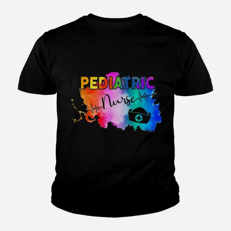 Pediatric Nurse Er Heartbeat, Funny Emergency Nurse ,Er Youth T-shirt