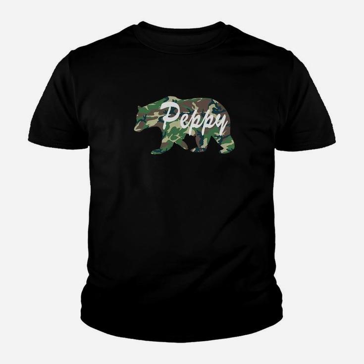 Peppy Bearfunny Camping Summer Fathers Day Youth T-shirt