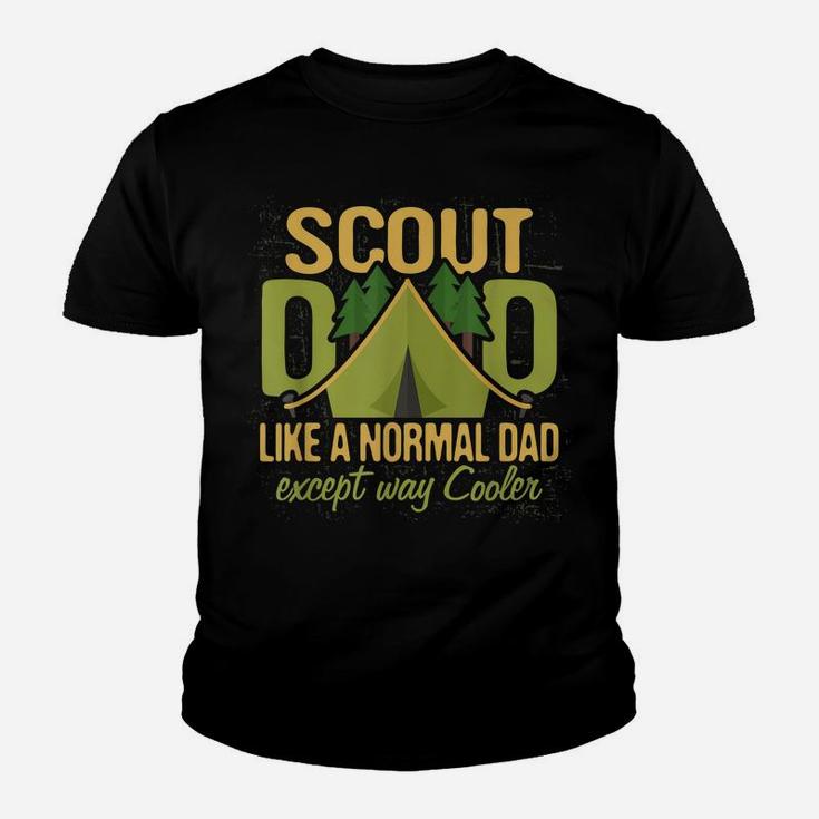 Scout Dad T Shirt Cub Leader Boy Camping Scouting Gift Men Youth T-shirt